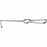 Medline Kocher-Langenbeck Retractor - 8.5" (21.6 cm) Kocher-Langenbeck Retractor with 55 mm x 11 mm Blades - MDS1833055