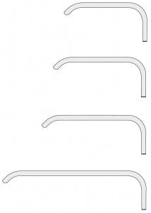 Medline Israel Retractors - RETRACTOR, ISRAEL, 40X40MM, 4-PRONG, 10" - MDS1836440