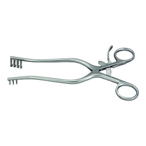 Medline Furst Weitlaner Retractors - Weitlaner Retractor, 3 x 4 Prongs, Blunt, 9.5" - MDS1867125F