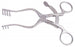 Medline Scalp Retractor - RETRACTOR, SCALP-CONTOUR, 3X4, BL, 5.5" - MDS1871714