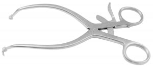 Medline Gelpi Perineal Retractors - Gelpi Perineal Retractor, Self-Retaining, Ball Stops Sharp Tenaculum Prongs, German Grade Stainless Steel, Arm Length 4.75", Length 7" - MDS1880418