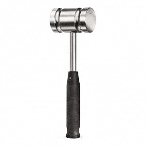 Medline Bone Mallets - 10" (25.4cm) Bone Mallet with 1-1/2" Diameter 1-lb. Head - MDS1892176