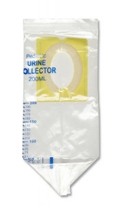 Medline Sterile and Nonsterile Pediatric Urine Collectors - Nonsterile Pediatric Urine Collectors - MDS190505