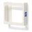 Medline White Powder-Coated Steel Glove Dispensers - White Powder-Coated Steel Glove Holder, Vertical Mount, Double - MDS192097B