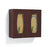 Bowman Faux Wood Glove Dispensers - Faux Wood Glove Box Holder, Maple, Double - GL020-0223