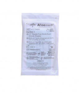 Medline Aloetouch Sterile 12" Powder-Free Nitrile Exam Gloves - Aloetouch Exam Gloves, Nitrile, Powder-Free, Sterile, Size XL, 12" - MDS194088