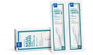 Medline Antiseptic Nasal Swabs with 62% Ethyl Alcohol - Antiseptic 62% Ethyl Alcohol Nasal Swabs - MDS1972