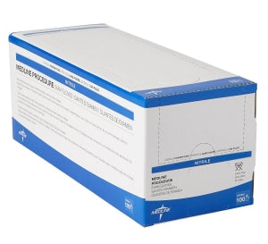 Medline Sterile Powder-Free Nitrile Exam Gloves - Sterile Powder-Free Nitrile Exam Gloves, Singles, Size M - MDS198215