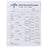 Medline Record Envelopes for Surgical Instrument Sterilization - Sterilization Record Envelope, 9" x 12" - MDS200900