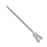 Medline Grooved Directors with Tongue Tie - PROBE, DIRECTOR, GROOVED, 14.5CM, 5.75" - MDS2011014