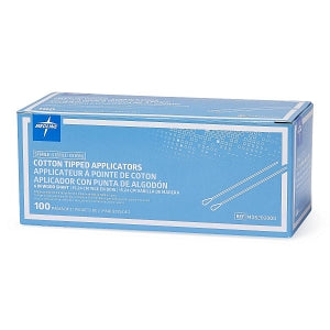 Medline Sterile Cotton-Tipped Applicator - Sterile Cotton-Tipped Wood Applicators, 6" - MDS202000