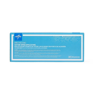 Medline Sterile Cotton-Tipped Applicator - Sterile Cotton-Tipped Wood Applicators, 6" - MDS202010