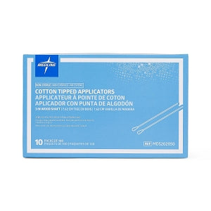 Medline Nonsterile Cotton Tipped Applicator - Nonsterile Cotton-Tipped Wood Applicator, 3" - MDS202050