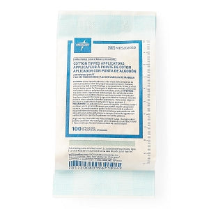 Medline Nonsterile Cotton Tipped Applicator - Nonsterile Cotton-Tipped Wood Applicator, 3" - MDS202050