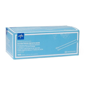 Medline Nonsterile OB / GYN Swabs - Nonsterile OB / GYN Swab with Rayon Tip, 8" - MDS202090