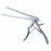 Medline Open Up Ferris-Smith-Kerrison Rongeur - 8" (20.3 cm) Long Coated 40° Up Cutting Angle Open Up Ferris-Smith-Kerrison Rongeur with 2 mm Bite and Ejector - MDS2055824EC