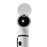 Medline Pocket Otoscopes / Ophthalmoscopes - Pocket Otoscope / Ophthalmoscope Set with 3.7 V LED, AA Batteries, White Fiber Optics, and Hard Case - MDS2130203