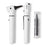 Medline Pocket Otoscopes / Ophthalmoscopes - Pocket Otoscope / Ophthalmoscope Set with 3.7 V LED, AA Batteries, White Fiber Optics, and Hard Case - MDS2130203