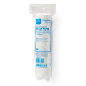 Medline Nonsterile Cotton Balls - Nonsterile Cotton Rounds, 2.25" - MDS21468