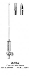 Medline Pneumoperitoneum Needles - Pneumoperitoneum Verres Needle, 2 x 120 mm - MDS2225012