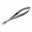 Medline Needle Holders - 5-3/4" (14.6 cm) Castroviejo Needle Holder with Delicate Straight DD Jaws, Round Handle - MDS2412575