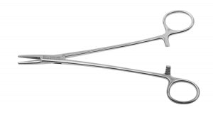 Medline Mayo-Hegar Needle Holders - 8" (20.3 cm) Stubby Mayo-Hegar Needle Holder - MDS2418020