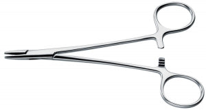 Medline Mayo-Hegar Needle Holders - 6.25" (15.8 cm) Narrow Mayo-Hegar Needle Holder - MDS2419016