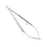 Medline Barraquer Micro Needle Holders - 5-1/4" (13.3 cm) Delicate Curved Nonlocking Barraquer Needle Holder with 6 mm Jaw - MDS2422641