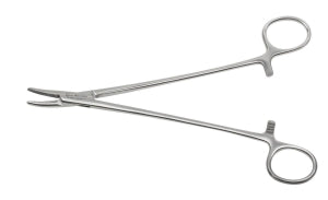 Medline Heaney Micro Needle Holder - 8.25" (21 cm) Curved Tip Heaney Needle Holder - MDS2424121