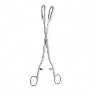 Medline Bierer Ovum Forceps - 13" (33 cm) Bierer Ovum Forceps with 19 mm Serrated Jaws - MDS2430253