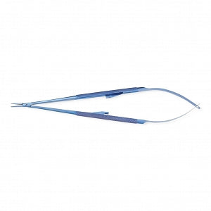 Medline Titanium Precise Touch Jacobson Micro Needle Holders - Titanium Precise Touch Jacobson Micro Needle Holder with Flat Handle - MDS243224S