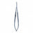 Medline Titanium Precise Touch Jacobson Micro Needle Holders - 8-1/2" (21.5cm) Straight Locking Titanium Precise Touch Jacobson Micro Needle Holder with Streamlined Round / Flat Handle - MDS243234S