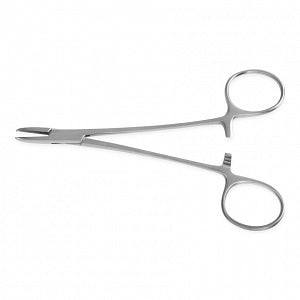 Medline Brown Micro Needle Holders - HOLDER, NEEDLE, BROWN, LEFT HANDED, 7", 19CM - MDS2434418L