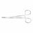 Medline Microsurgery Needle Holders - 5" (12.7 cm) Long Straight Needle Holder with Fine Cross-Serrated Jaw - MDS2437512