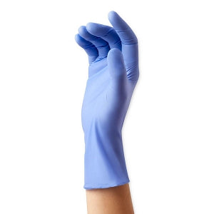 Medline SensiCare Ice Blue Powder-Free Nitrile Exam Gloves - SensiCare Ice Powder-Free Nitrile Exam Gloves, Size XS - MDS2500