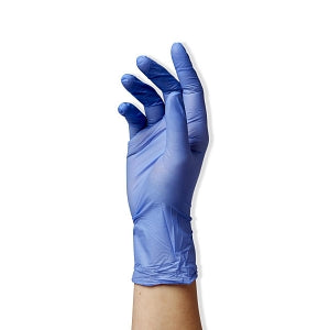 Medline SensiCare Ice Blue Powder-Free Nitrile Exam Gloves - SensiCare Ice Powder-Free Nitrile Exam Gloves, Size M - MDS2502