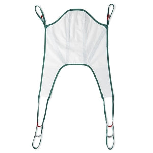 Medline 2-Point U-Shaped Patient Slings - Disposable 2-Point U-Shaped Patient Sling with Head Support, 700 lb. Capacity, Large - MDS2PTDHBL