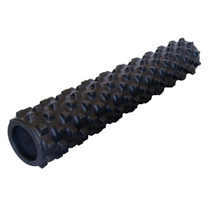 Fabrication Enterprises Inc RumbleRoller Foam Massage Roller - FOAM ROLLER, RUMBLE, 6 X 31"X-FIRM, BLACK - 30-2370