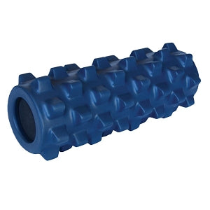 Fabrication Enterprises Inc RumbleRoller Foam Massage Roller - FOAM ROLLER, RUMBLE, 5 X 12", MED-FIRM, BLUE - 30-2372