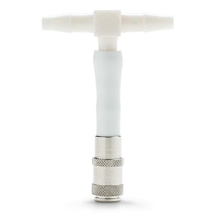 Medline T Adapter with Female Bayonet Connector - T Adapter with Female Bayonet Connector - MDS316RX1