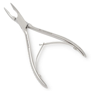 Medline Friedman Bone Rongeurs - 5.5" (14 cm) Friedman Micro Rongeur with Curved 1.3 mm x 5 mm Bite - MDS3210215