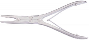 Medline McIndoe Rongeur Forceps - RONGEUR, RUSKIN, DUCKBILL, CURVED, 16MM - MDS3211218