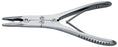 Medline Ruskin Mini Rongeurs - Ruskin Mini Bone Rongeurs, Double Action, 6", 15 mm x 3 mm, Straight - MDS3221115