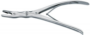 Medline Furst Leksell Rongeur Forceps - Leksell Double-Action Rongeur, 8 mm, 9" - MDS3224523F