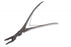 Medline Double-Action Leksell Rongeur Forceps - 9" (23 cm) Double-Action Leksell Rongeur Forceps with 16 mm x 5 mm Jaws, Regular Curve - MDS3224723