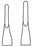 Medline Echlin Rongeur Forceps - RONGEUR, BONE, ECHLIN, D / A, 2X10MM, 9" - MDS3225902