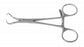 Medline Bone Reduction Forceps - Pointed Jaw Curved Ortho Bone Reduction Ratchet Forceps, 5-1/8" (12.7 cm) - MDS3240913