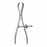 Medline Bone Holding Forceps - Bone Holding Forcep, Orthopedics, Curved Tip, 9.5" - MDS3244524