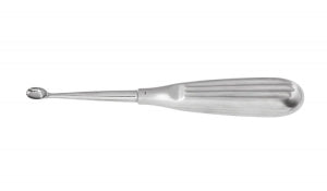 Medline Volkmann Bone / Ortho Curettes - Volkmann Bone Ortho Curette, 6-3/4", Fig 3 - MDS3247003