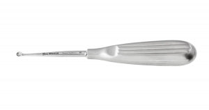 Medline Bruns Bone Curettes - 6.75" (17 cm) Fig 00 Straight Bruns Bone Curette - MDS3247198